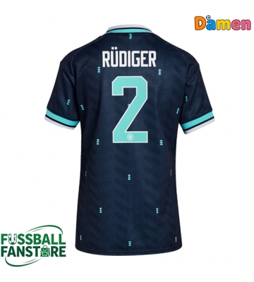 Deutschland Antonio Rudiger #2 Replik Auswärtstrikot Damen WM 2026 Kurzarm